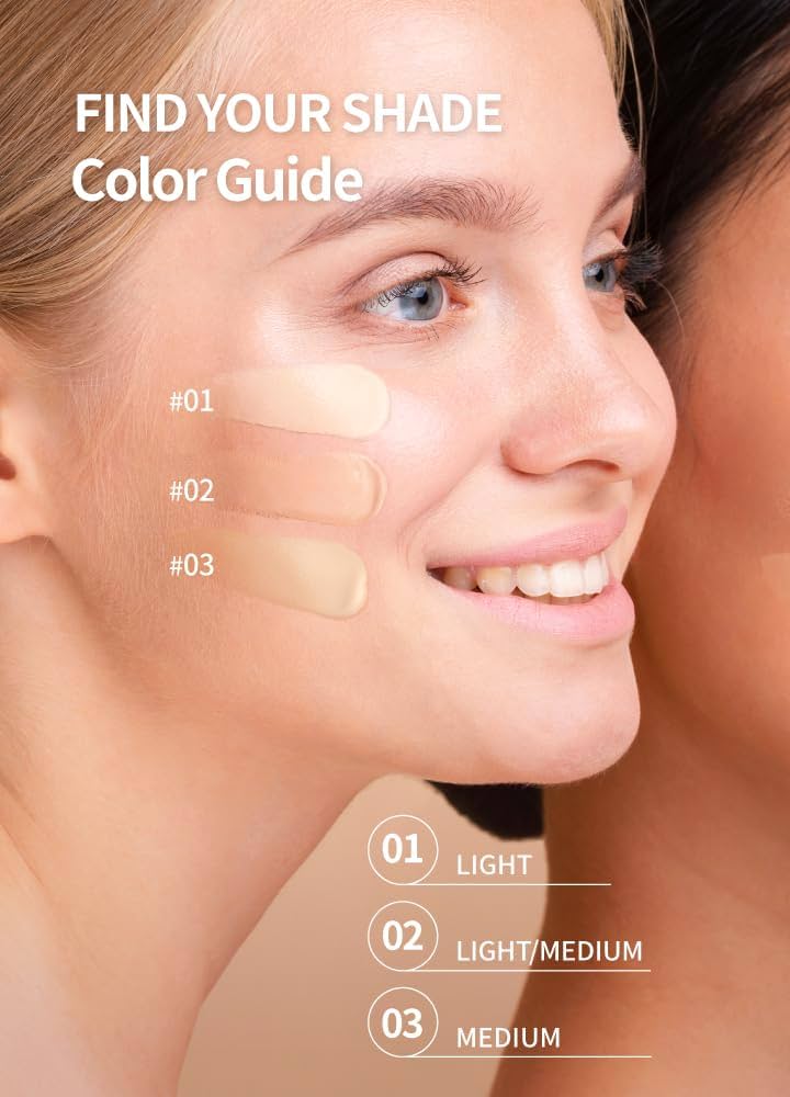 Amazon.com : Mesh tight up cushion foundation 02, light